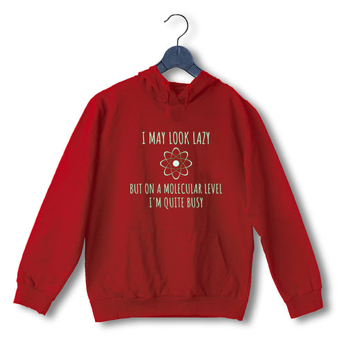 Quirkipedia Busy on a Molecular Level CHEMISTRY Science, Nerd, Geeky Hooded SweatShirts